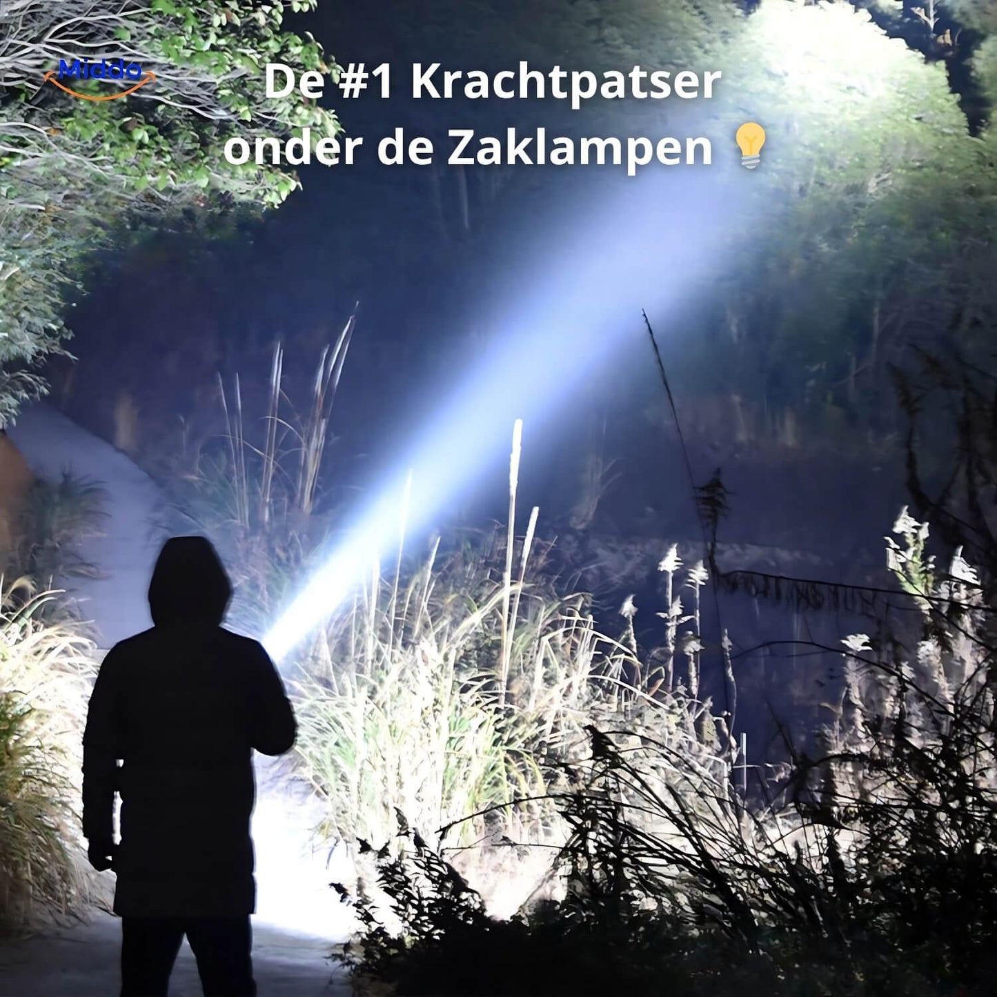 PowerBeam™ Superlamp | Ultra Bright • 6000mAh • 500m Range