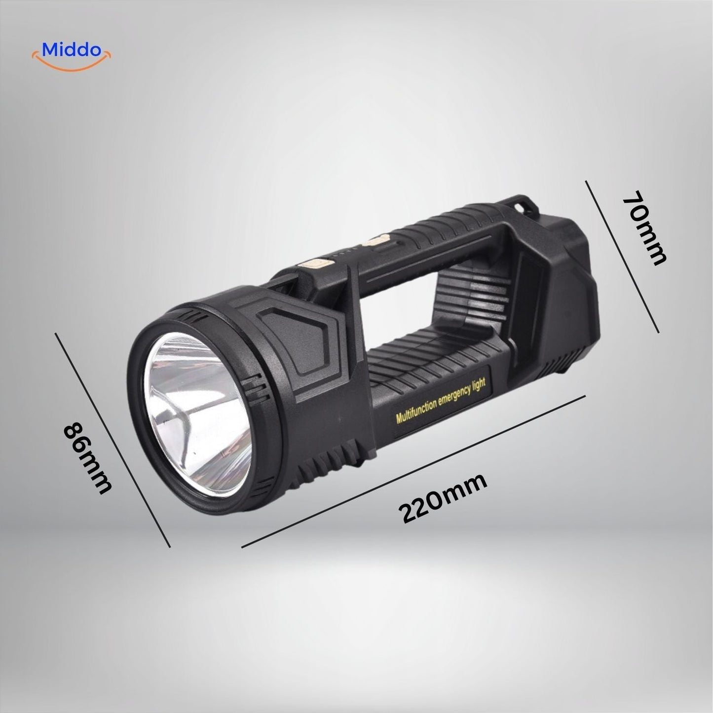 PowerBeam™ Superlamp | Ultra Bright • 6000mAh • 500m Range