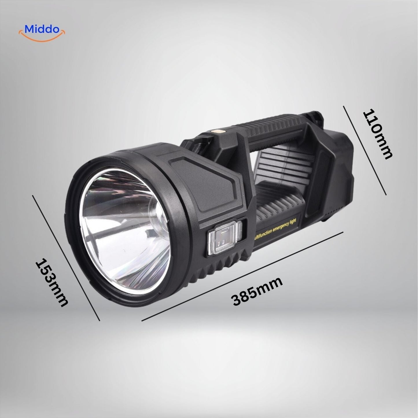 PowerBeam™ Superlamp | Ultra Bright • 6000mAh • 500m Range
