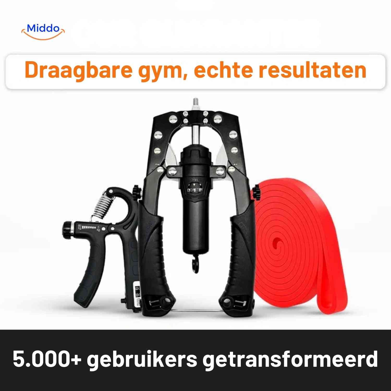 PowerFlex™ Arm Trainer | Adjustable (10-200kg), Strong Grip & Home Fitness
