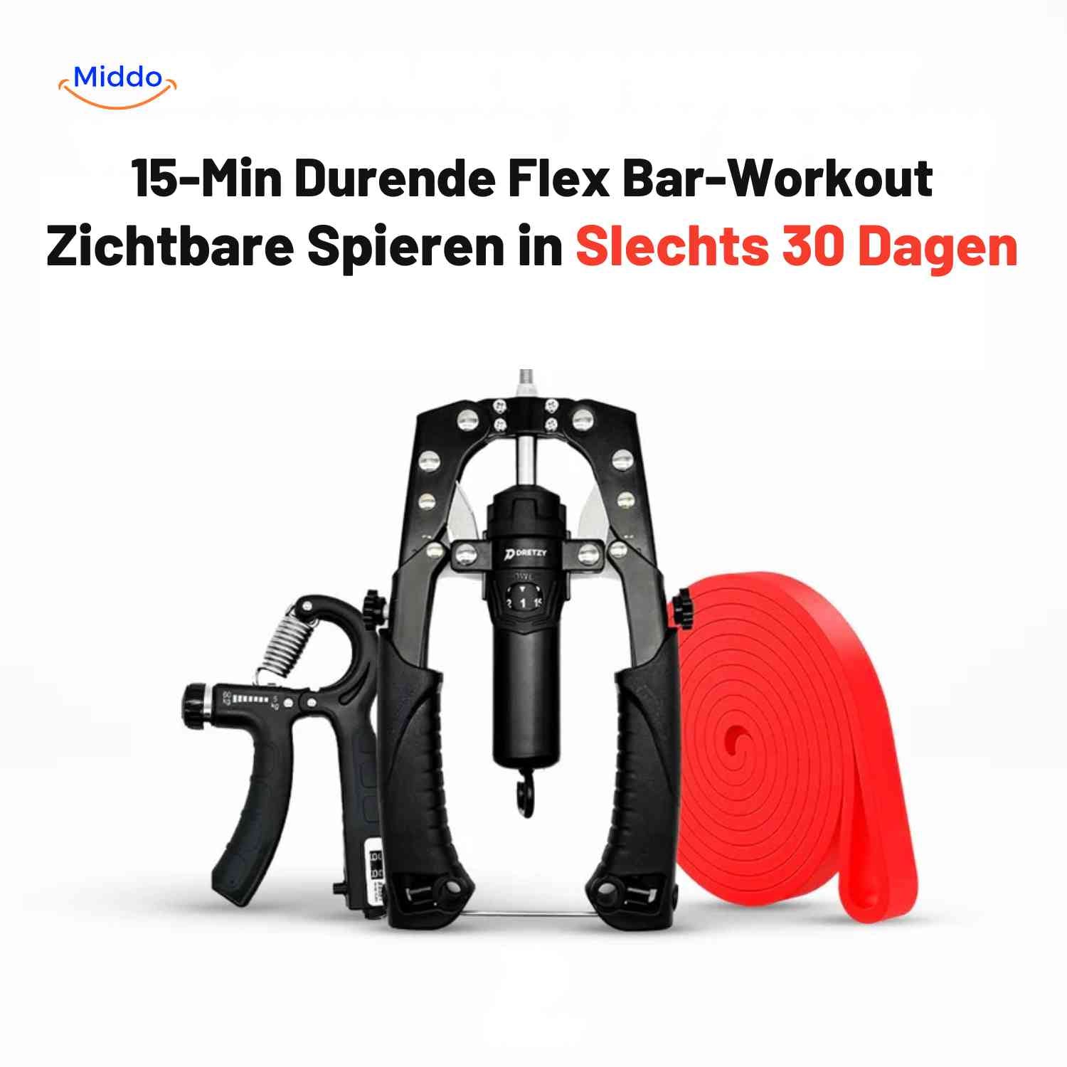 PowerFlex™ Arm Trainer | Adjustable (10-200kg), Strong Grip & Home Fitness