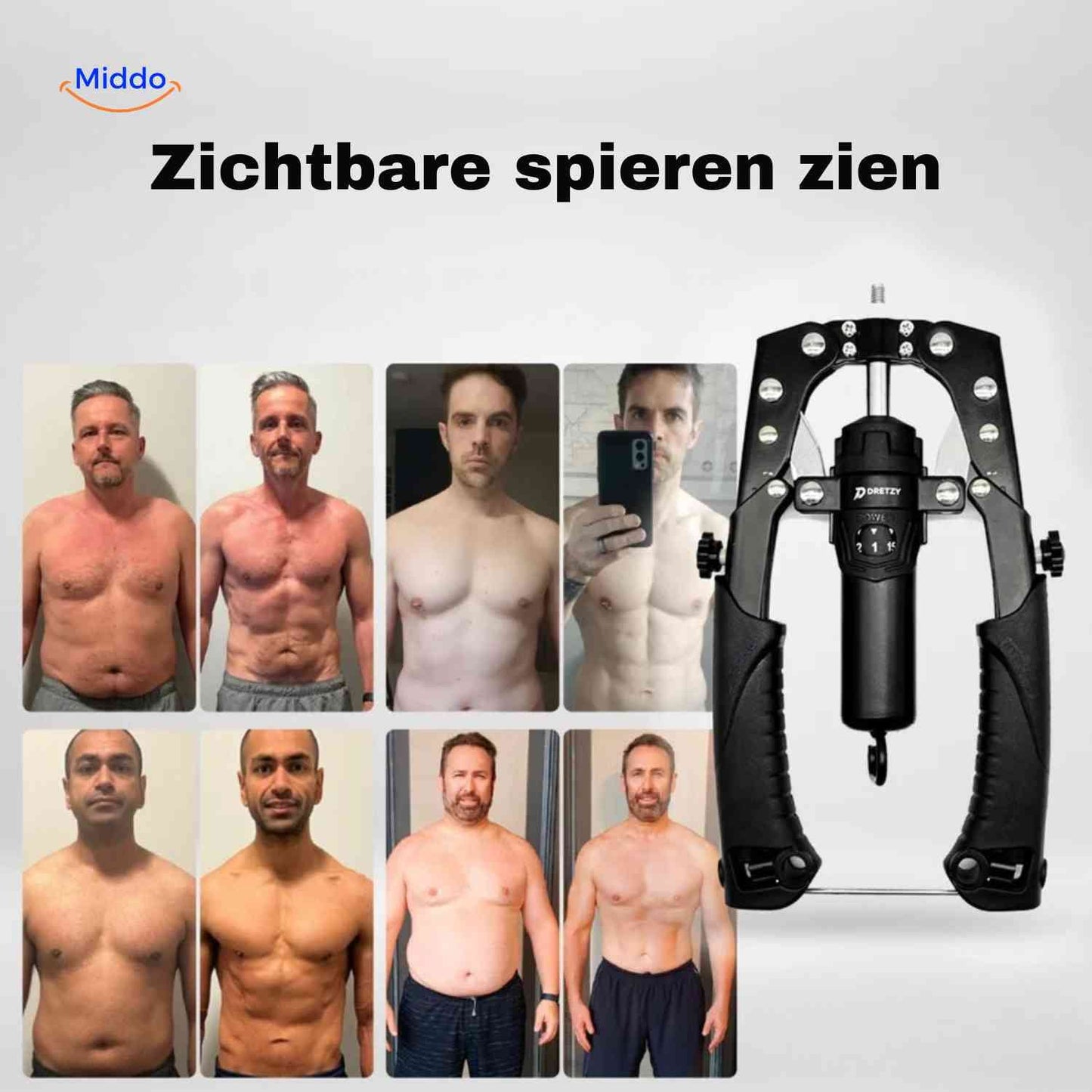 PowerFlex™ Arm Trainer | Adjustable (10-200kg), Strong Grip & Home Fitness
