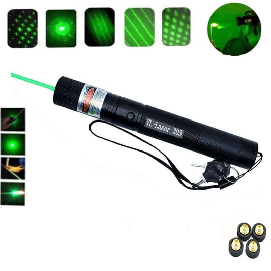 Powerful Laser Pointer: Green/Red