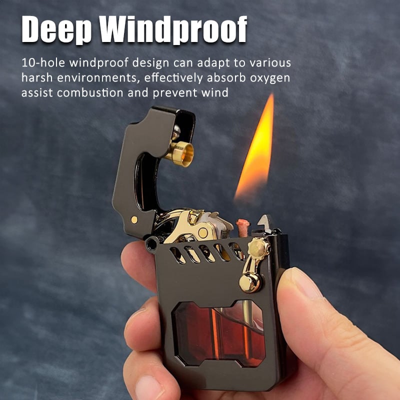 PowerLighter - Powerful, Modern Design Windproof Metal Lighter