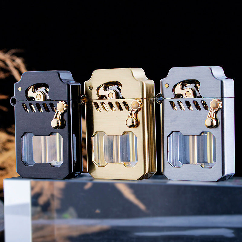 PowerLighter - Powerful, Modern Design Windproof Metal Lighter