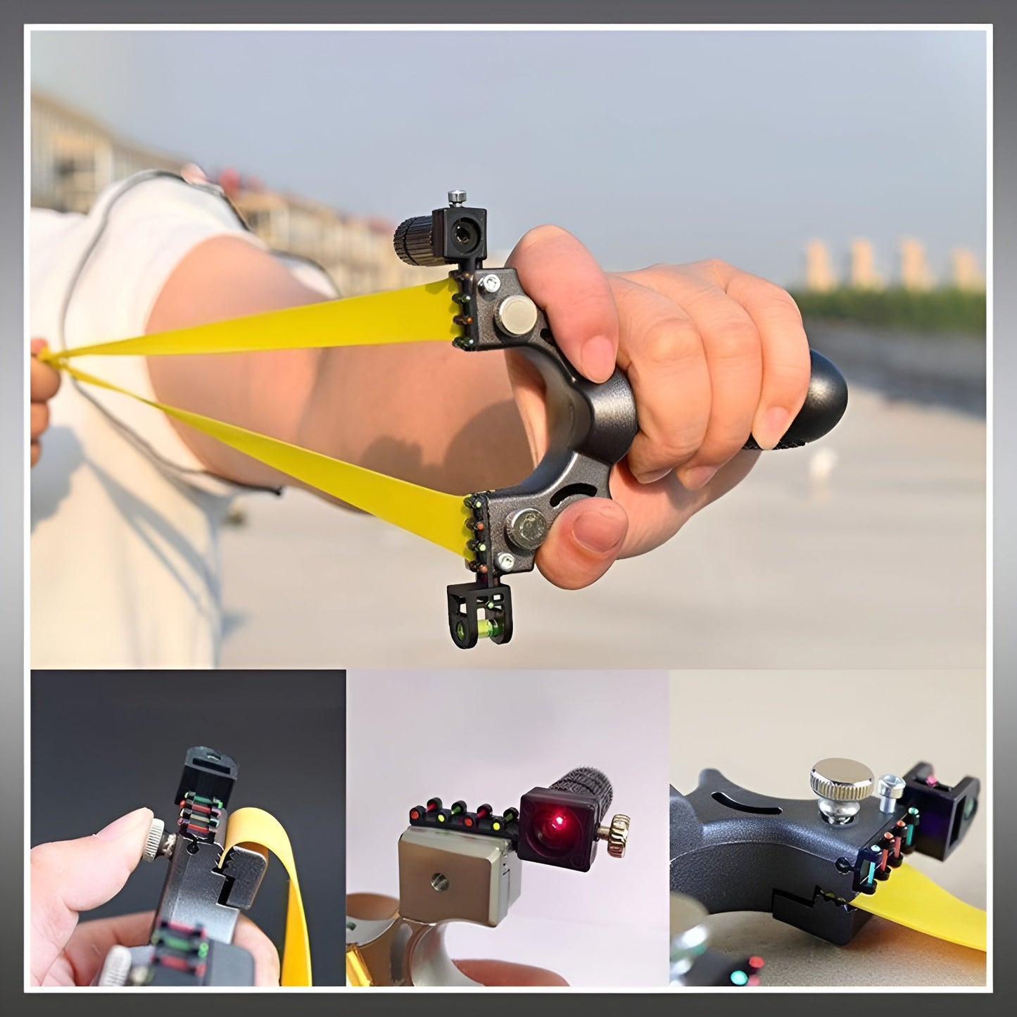 PrecisionSlingshot: High-Performance Laser Professional Precision Slingshot