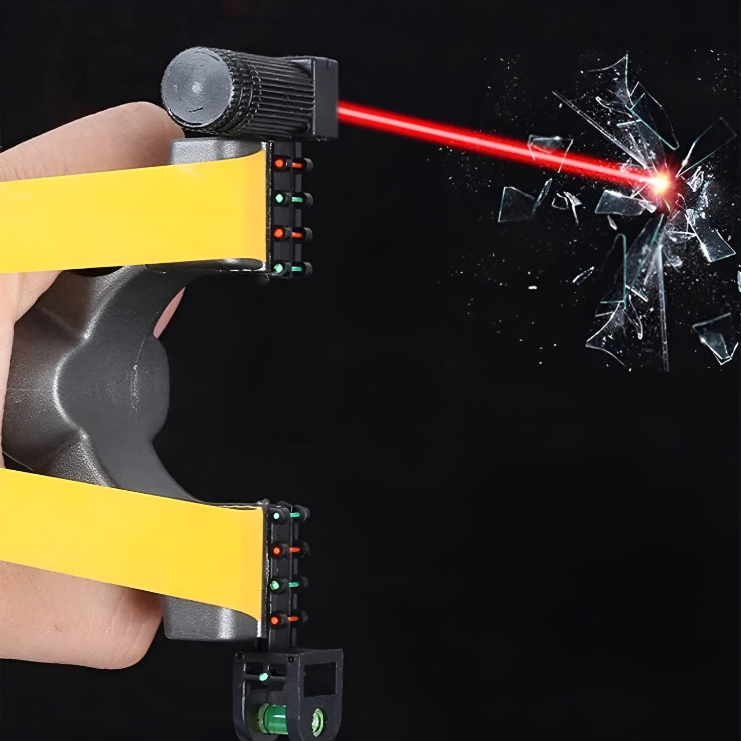 PrecisionSlingshot: High-Performance Laser Professional Precision Slingshot