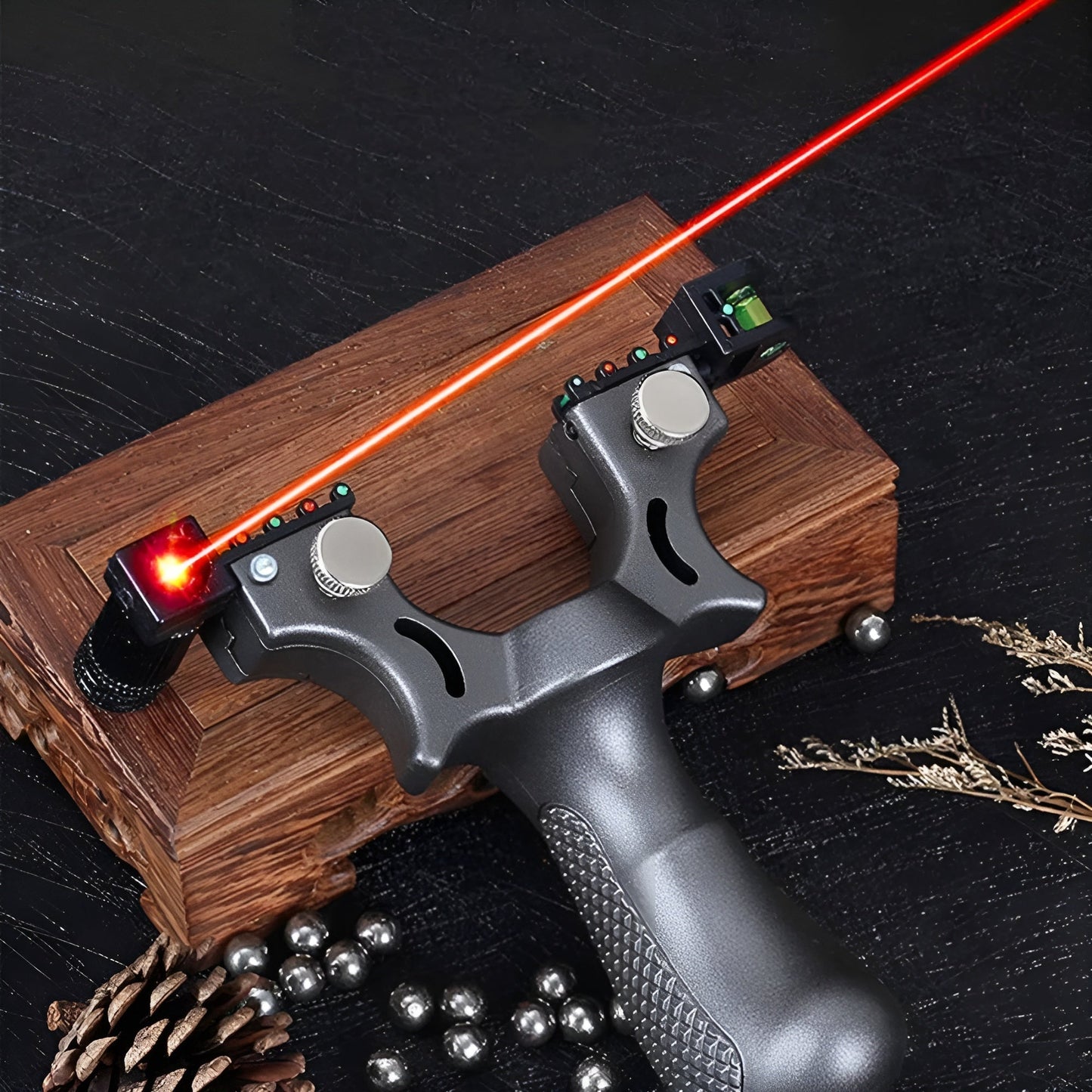 PrecisionSlingshot: High-Performance Laser Professional Precision Slingshot