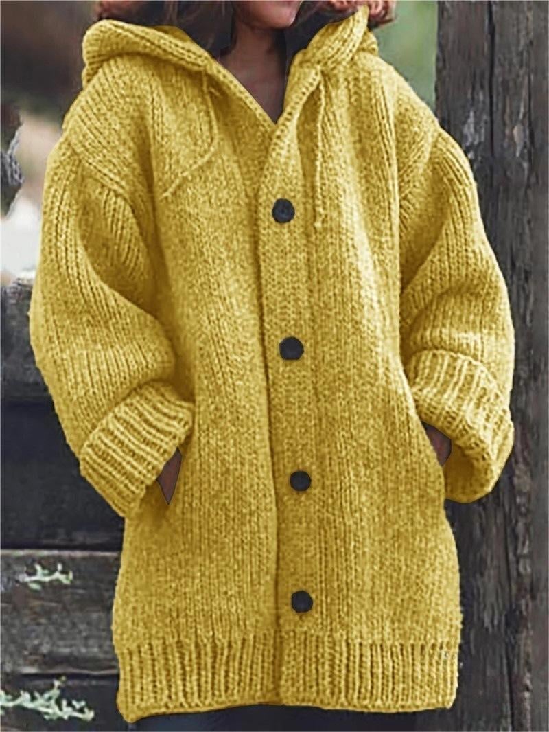 Image of Priscilla | Women's Hooded Oversized Cardigan