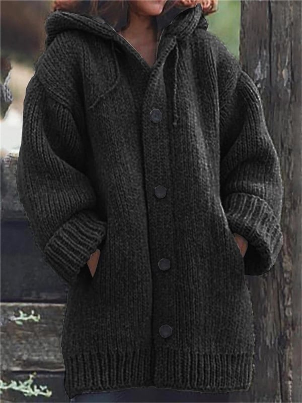 Image of Priscilla | Women's Hooded Oversized Cardigan
