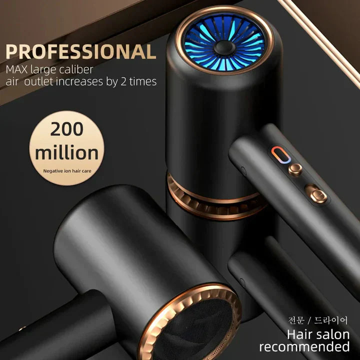 Professional Hair Dryer 2400W with Ion Technology
