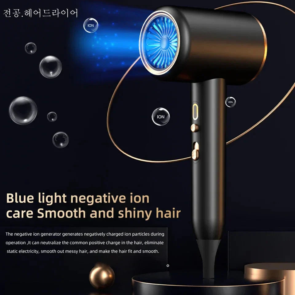 Professional Hair Dryer 2400W with Ion Technology