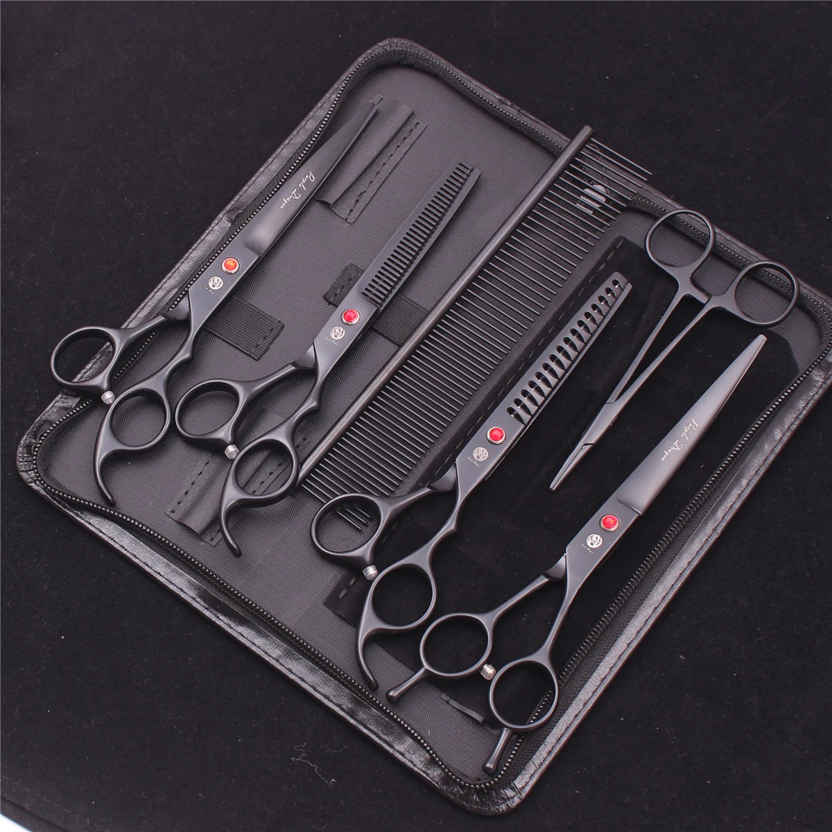 Professional Pet Grooming Scissors Set – High-Quality Stainless Steel Tools - Image 1