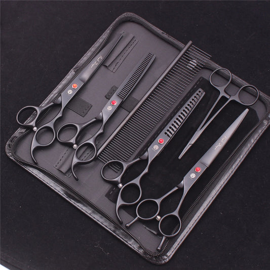 Professional Pet Grooming Scissors Set – High-Quality Stainless Steel Tools - Image 1