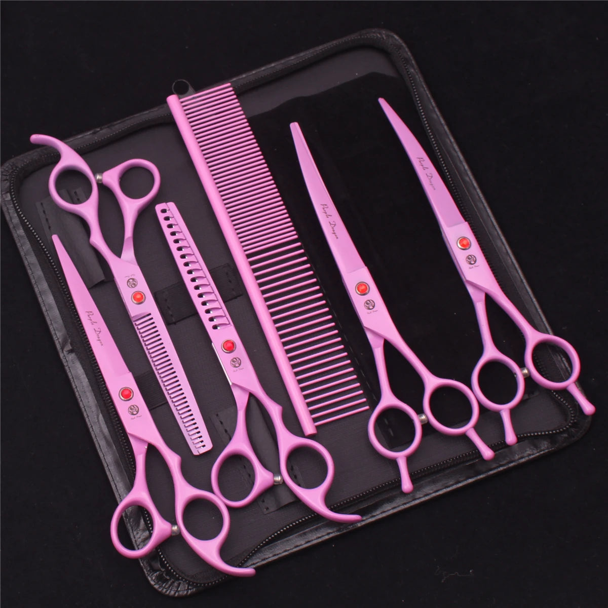 Professional Pet Grooming Scissors Set – High-Quality Stainless Steel Tools - Image 2