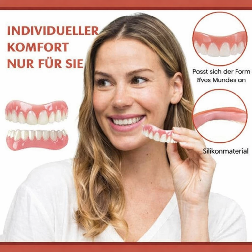 Prosthesis | Dental Replacement Cushion Made of Silicone | Non-Slip | ComfortCush