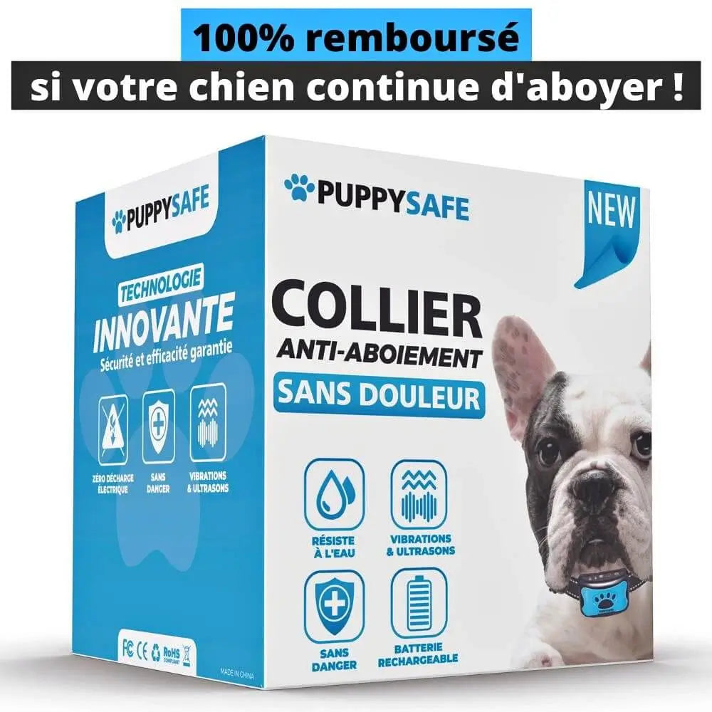 PuppySafe Anti-Bark Collar - Train Your Dog - Pain-Free