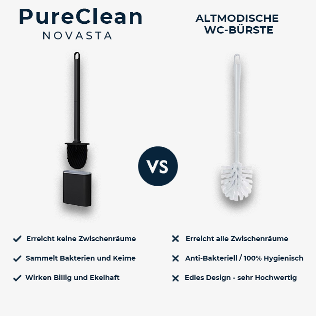 PureClean™ - Silicone Toilet Brush