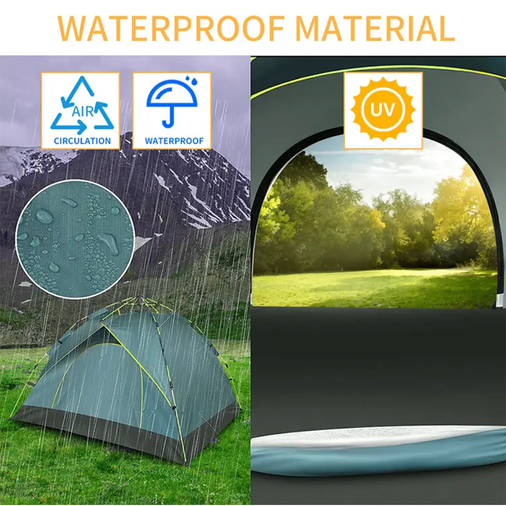 Quick-Up Tent for 3 - 8 People