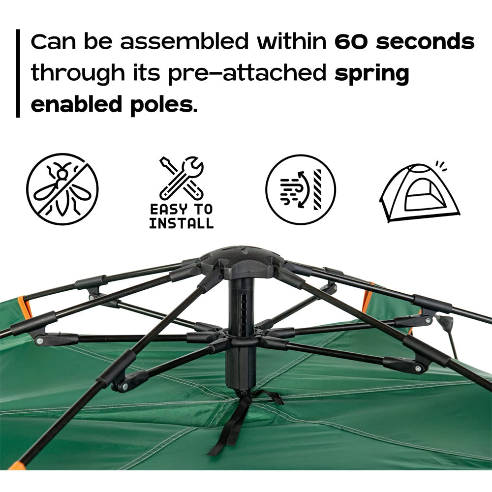 Quick-Up Tent for 3 - 8 People
