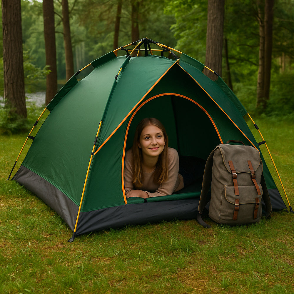 Quick-Up Tent for 3 - 8 People