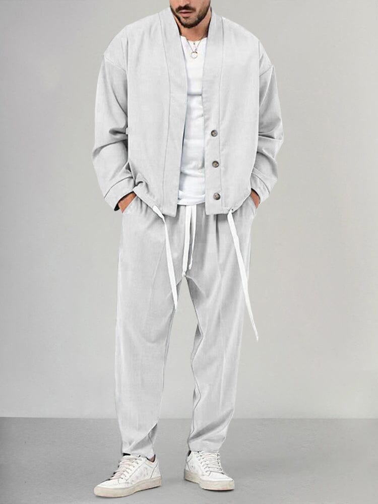 Image of Randy | Men's Drawstring Casual Loungewear Set