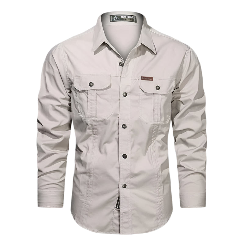 Image of Raphael | Men's Button-Down Casual Shirt