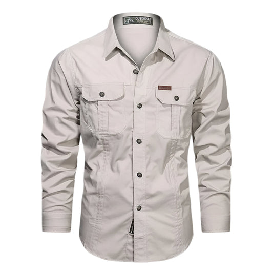 Image of Raphael | Men's Button-Down Casual Shirt