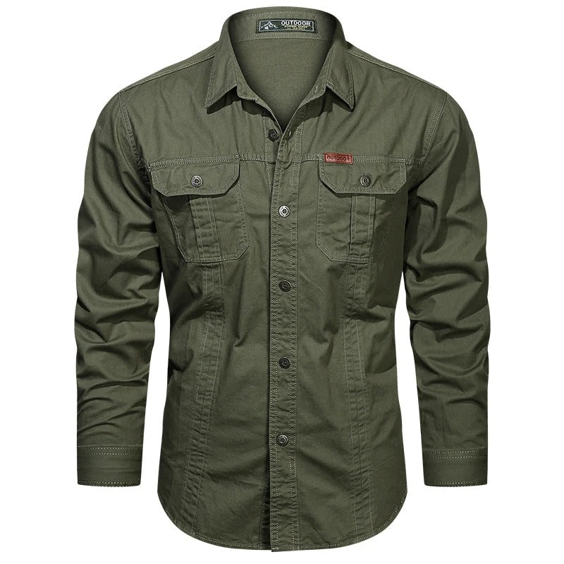Image of Raphael | Men's Button-Down Casual Shirt