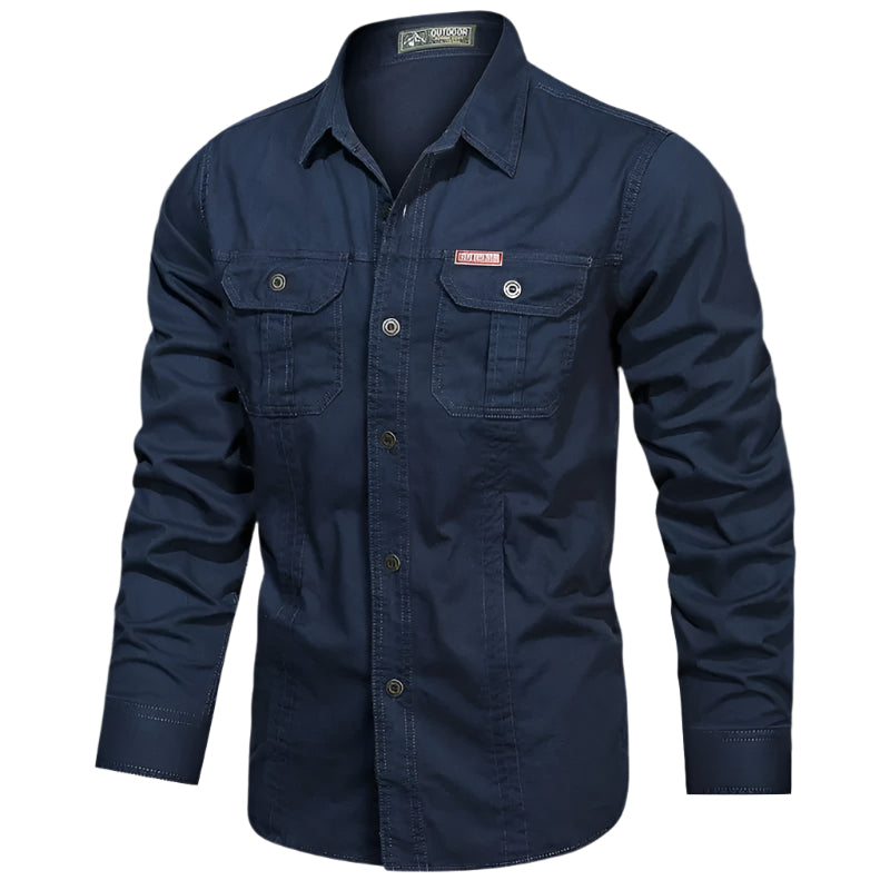 Image of Raphael | Men's Button-Down Casual Shirt