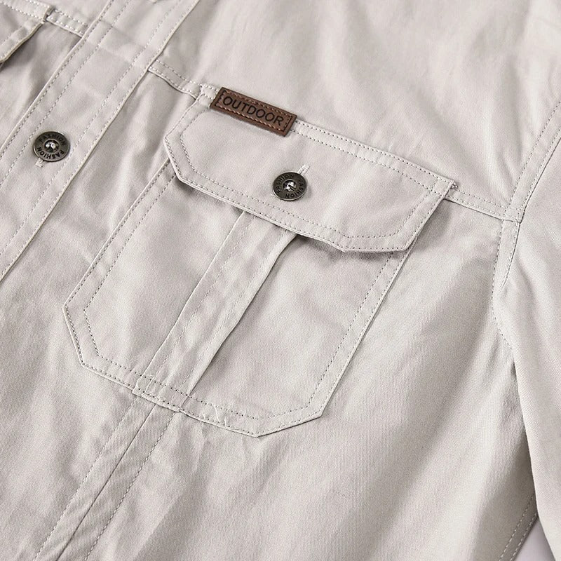 Image of Raphael | Men's Button-Down Casual Shirt