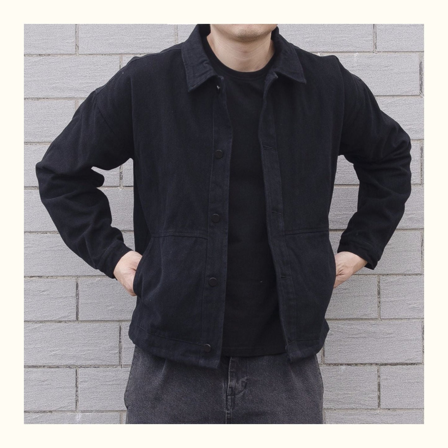 Image of Raphael | Men's Button-Down Jacket