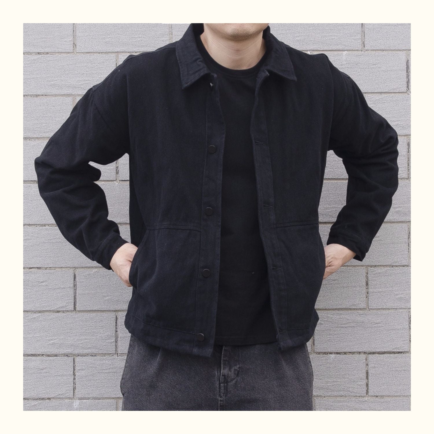 Image of Raphael | Men's Button-Down Jacket