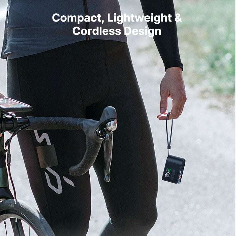 Rapid-Inflate USB-C Bike Pump
