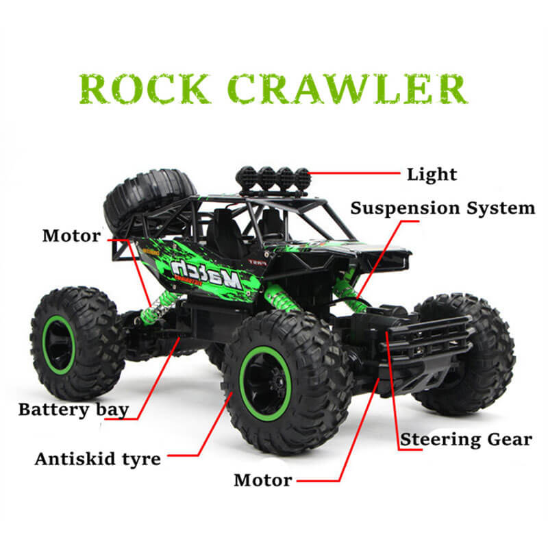 RC Off-Road Car 4x4 | Monster Truck 1/10 for Kids and Adults