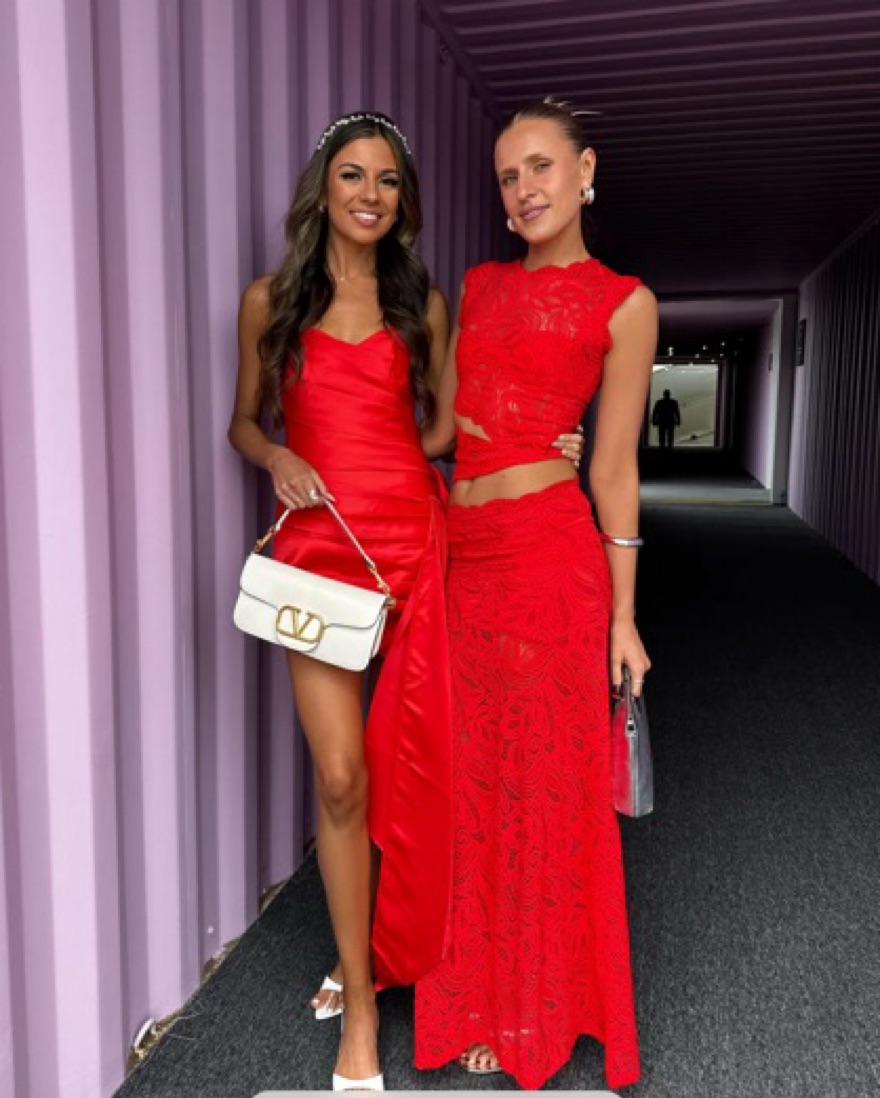 Image of Reagan | Women's Sleeveless Lace Two-Piece Set