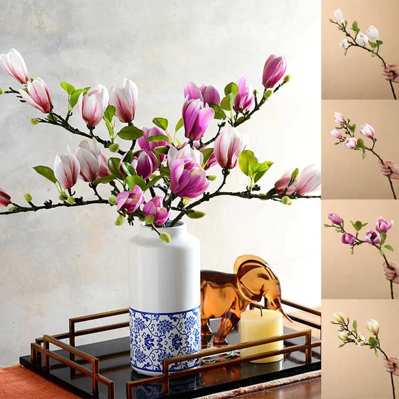Realistic Artificial Magnolia Branches