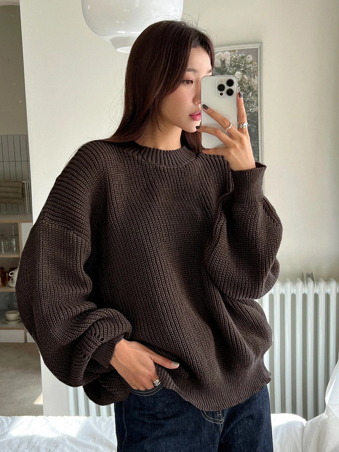 Image of Rebecca | Women's Oversized Knit Sweater