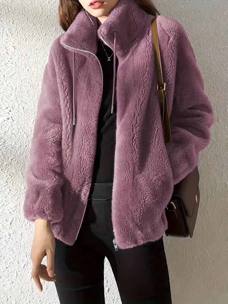 Image of Rebecca | Women's Zip-Up Casual Coat