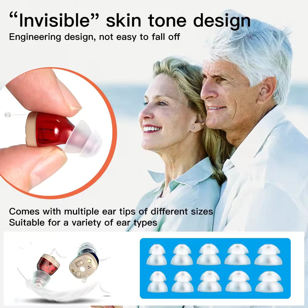 Rechargeable Hearing Aids - Intelligent Sound Amplification