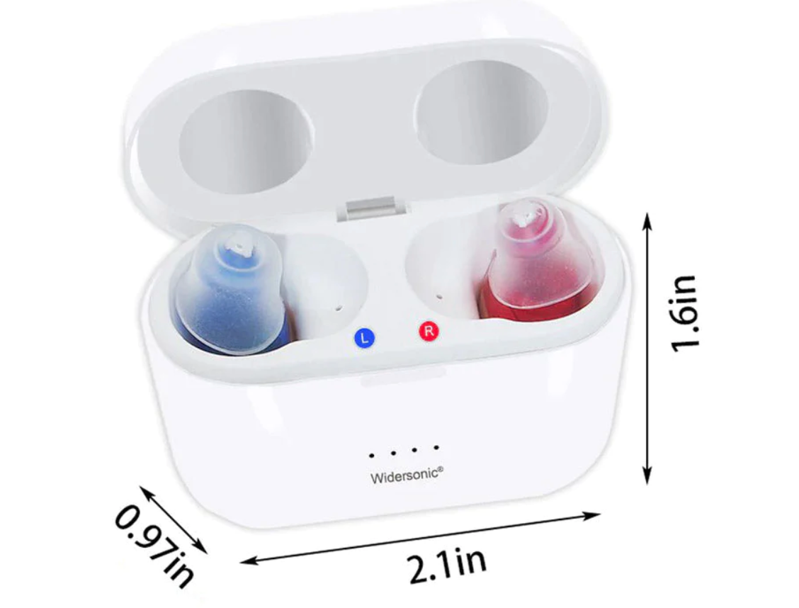 Rechargeable Invisible Hearing Aids for Men and Women