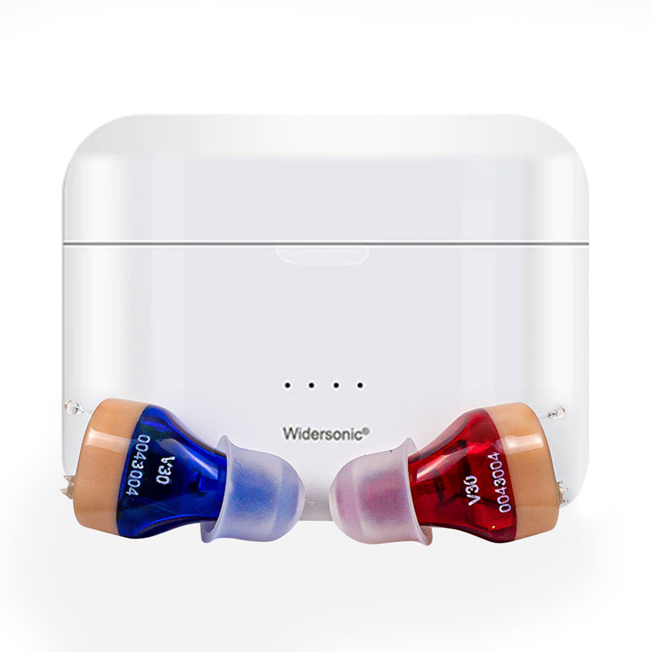 Rechargeable Invisible Hearing Aids for Men and Women