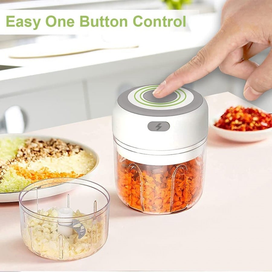 Rechargeable Mini Chopper (USB) 100 or 250 ml.