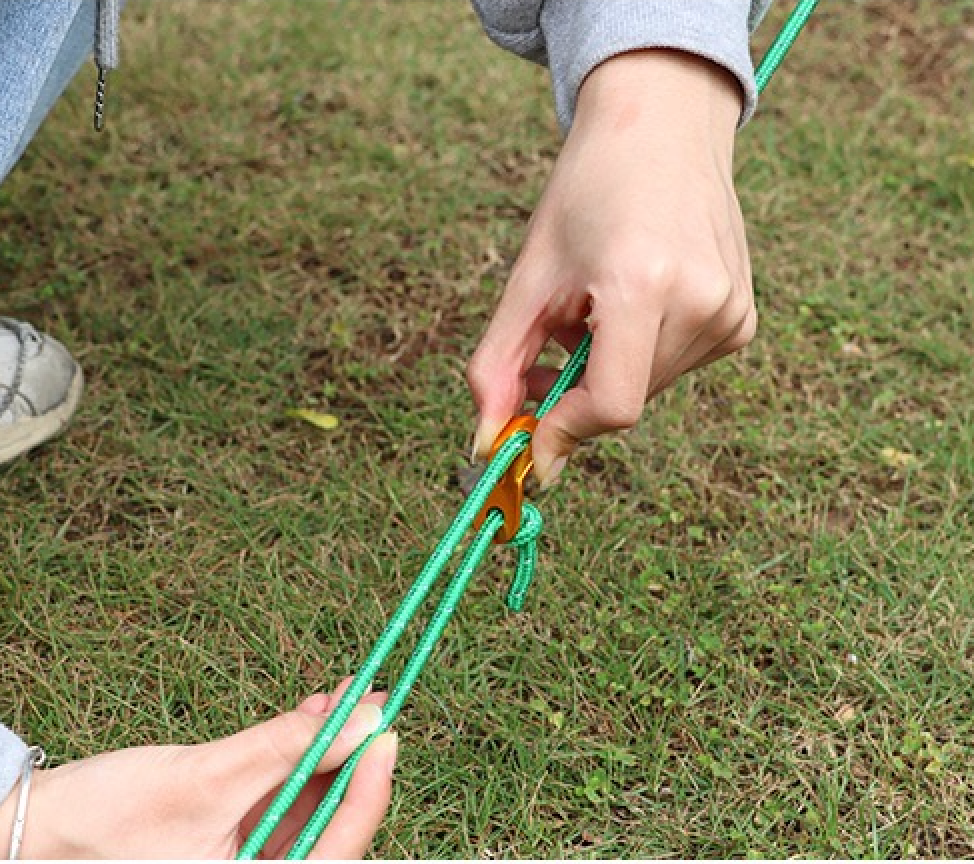 Reflective Tent Guy Ropes - 4 Pack