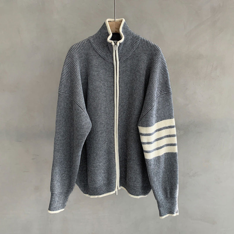 Image of Reid | Men's Zip-Up Cardigan