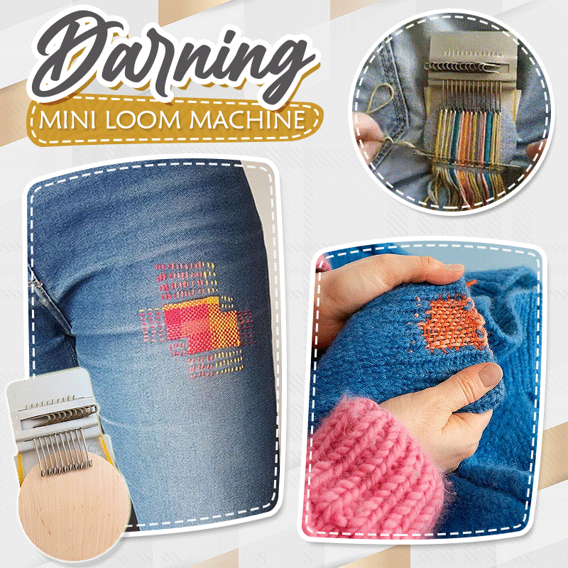 Repair Clothing | Mini Loom | Clean Darning Repair | ThreadMaster