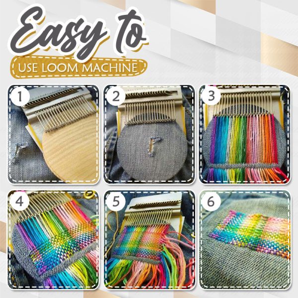 Repair Clothing | Mini Loom | Clean Darning Repair | ThreadMaster