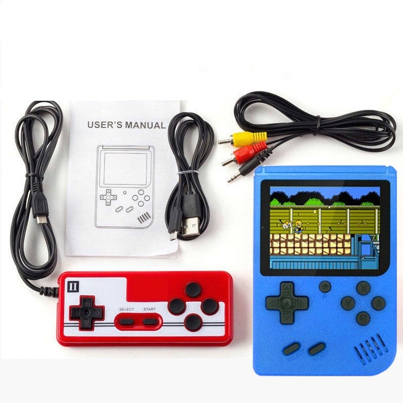 Retro Game Console - 400 Games | Handheld and TV Connection