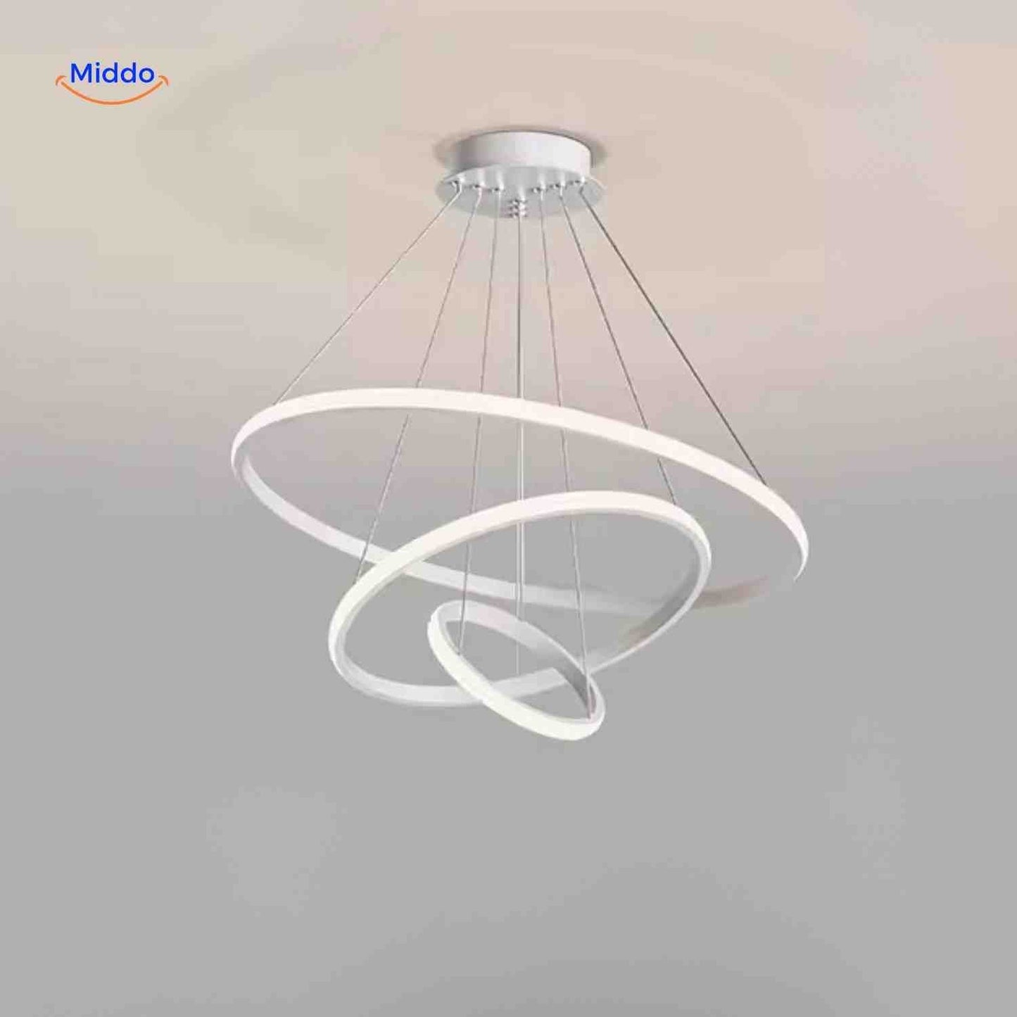 Ring Chandelier™ Lamp | Minimalistic, Dimmable, and Energy Efficient