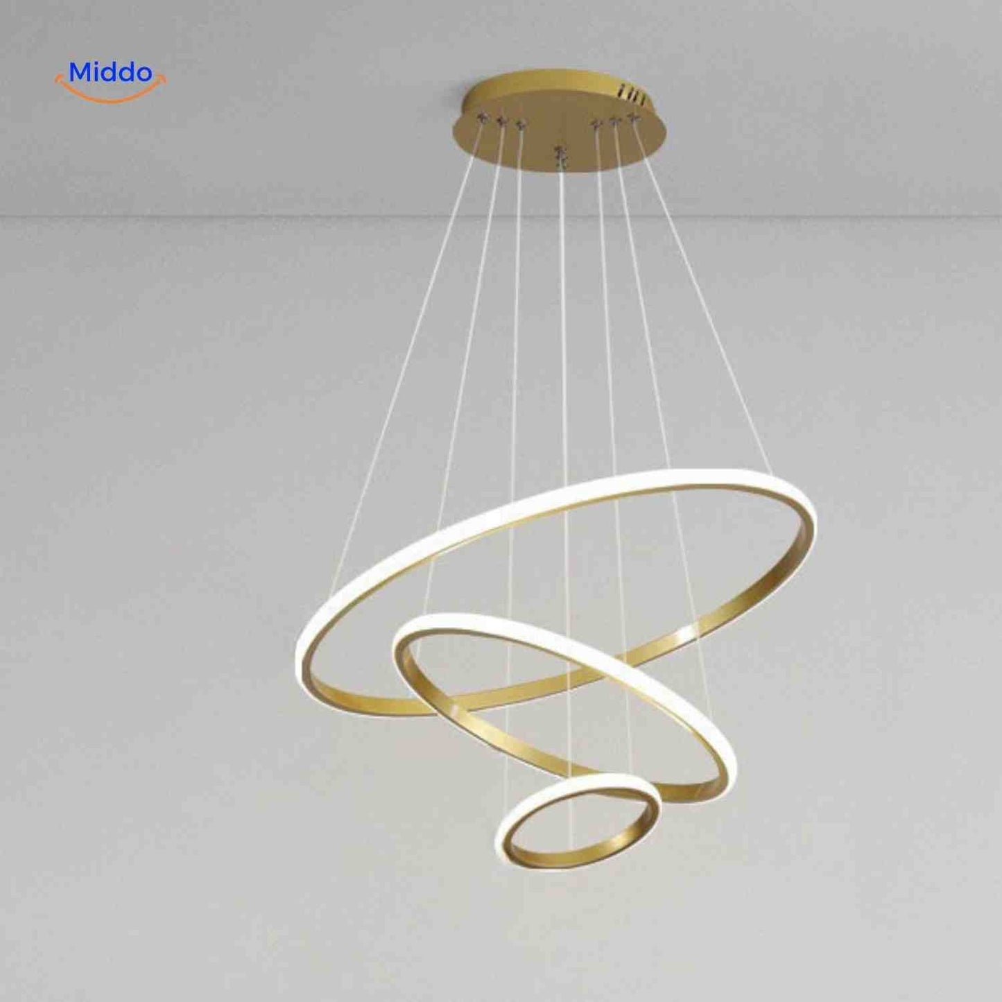 Ring Chandelier™ Lamp | Minimalistic, Dimmable, and Energy Efficient